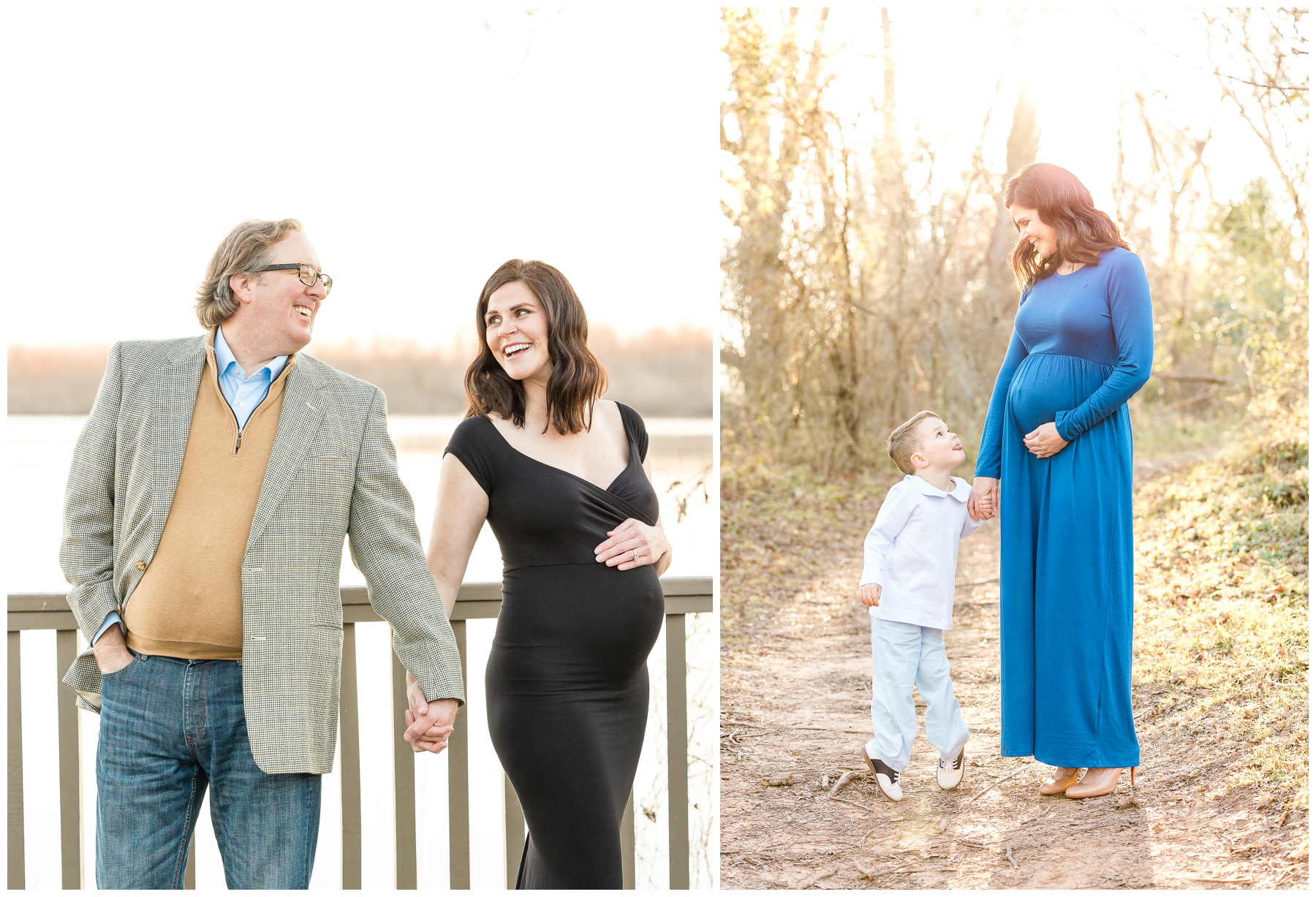 Red River National Heritage Center maternity portraits for expecting mother 